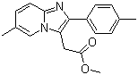structure of CAS# 258273-50-6, Methyl 6-methyl-2-(4-methylphenyl)imidazo[1,2-a]pyridine-3-acetate
