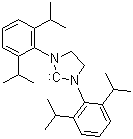 structure of CAS# 258278-28-3, 1,3-双(2,6-二异丙基苯基)咪唑烷-2-亚基