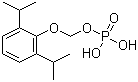 CAS 登录号：258516-89-1, 磷丙泊酚, 1-[2,6-双(1-甲基乙基)苯氧基]甲醇 1-(磷酸二氢)酯