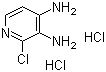 structure of CAS# 2586-98-3, 2-氯-3,4-吡啶二胺盐酸盐