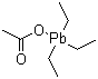 CAS # 2587-81-7, Acetoxytriethyllead(IV), Acetoxytriethylplumbane
