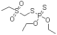 Phorate sulfone molecular structure (CAS 2588-04-7)