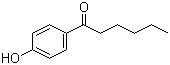 CAS # 2589-72-2, 4-(Hydroxyphenyl)-1-heptanone, 4'-Hydroxy-n-hexanophenone, p-Hydroxyhexanophenone