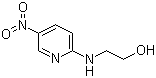 structure of CAS# 25948-12-3, 2-[(5-硝基-2-吡啶基)氨基]乙醇