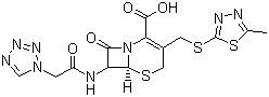 structure of CAS# 25953-19-9, 头孢唑啉