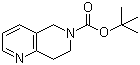 structure of CAS# 259809-44-4, 7,8-二氢-1,6-萘啶-6(5H)-甲酸叔丁酯