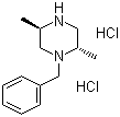 CAS # 260254-80-6, (2S,5R)-1-Benzyl-2,5-dimethylpiperazine dihydrochloride