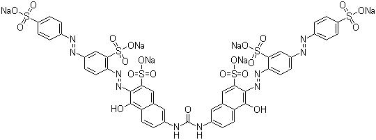 Direct Red 80 molecular structure (CAS 2610-10-8)