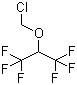 structure of CAS# 26103-07-1, 1,1,1,3,3,3-Hexafluoro-2-chloromethoxypropane