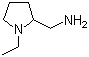 structure of CAS# 26116-12-1, 2-(Aminomethyl)-1-ethylpyrrolidine