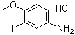 CAS 登录号：261173-06-2, 3-碘-4-甲氧基苯胺盐酸盐