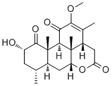 CAS 登录号：26121-56-2, 黄苦木素 B, 苦树素 B, 苦楝苦素