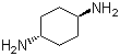 structure of CAS# 2615-25-0, 反式-1,4-环己二胺