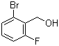structure of CAS# 261723-33-5, 6-Bromo-2-fluorobenzyl alcohol