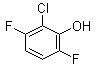structure of CAS# 261762-50-9, 2-氯-3,6-二氟苯酚