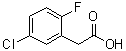 structure of CAS# 261762-97-4, 5-Chloro-2-fluorobenzeneacetic acid