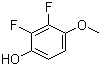 structure of CAS# 261763-29-5, 2,3-二氟-4-甲氧基苯酚