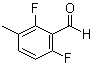 structure of CAS# 261763-34-2, 2,6-二氟-3-甲基苯甲醛