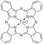 structure of CAS# 26201-32-1, Titanyl phthalocyanine