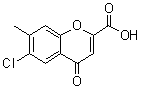 CAS # 262590-94-3, 6-Chloro-7-methyl-4-oxo-4H-1-benzopyran-2-carboxylic acid