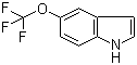structure of CAS# 262593-63-5, 5-三氟甲氧基-1H-吲哚
