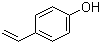 4-羟基苯乙烯分子结构 (CAS 2628-17-3)