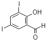 3,5-Diiodosalicylaldehyde molecular structure (CAS 2631-77-8)