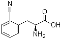 structure of CAS# 263396-42-5, L-2-Cyanophenylalanine