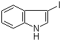structure of CAS# 26340-47-6, 3-碘吲哚