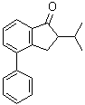 CAS # 263560-14-1, 2,3-Dihydro-2-(1-methylethyl)-4-phenyl-1H-inden-1-one