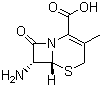 7-氨基去乙酰氧基头孢烷酸分子结构 (CAS 26395-99-3)