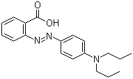 CAS # 2641-01-2, Propyl Red, 2-(4-Dipropylaminophenylazo)benzoic acid