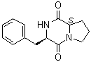 CAS # 26488-24-4, (3R,8aS)-Hexahydro-3-(phenylmethyl)pyrrolo[1,2-a]pyrazine-1,4-dione