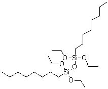 structure of CAS# 26496-09-3, 1,1,3,3-四乙氧基-1,3-二辛基二硅氧烷