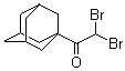structure of CAS# 26525-25-7, 1-金刚烷基(二溴甲基)甲酮