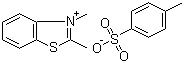 structure of CAS# 2654-52-6, 2,3-Dimethylbenzothiazolium p-toluenesulphonate