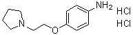 CAS 登录号：265654-78-2, 4-[2-(1-吡咯烷基)乙氧基]苯胺二盐酸盐