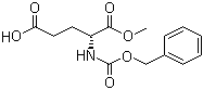 structure of CAS# 26566-11-0, N-[苄氧羰基]-D-谷氨酸 1-甲基酯