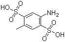 structure of CAS# 26585-57-9, 4-甲基苯胺-2,5-二磺酸