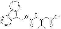 CAS 登录号：266318-79-0, (3S)-3-[[芴甲氧羰基]氨基]-4-甲基戊酸