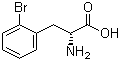 structure of CAS# 267225-27-4, D-2-Bromophenylalanine