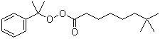CAS # 26748-47-0, Cumyl peroxyneodecanoate, 1-Methyl-1-phenylethyl peroxyneodecanoate, Neodecaneperoxoic acid 1-methyl-1-phenylethyl ester