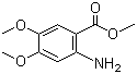 structure of CAS# 26759-46-6, 2-氨基-4,5-二甲氧基苯甲酸甲酯