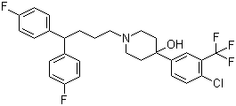 structure of CAS# 26864-56-2, 五氟利多