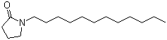 1-Lauryl-2-pyrrolidone molecular structure (CAS 2687-96-9)