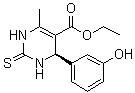 CAS # 268739-54-4, (R)-Monastrol, (4R)-1,2,3,4-Tetrahydro-4-(3-hydroxyphenyl)-6-methyl-2-thioxo-5-pyrimidinecarboxylic acid ethyl ester