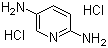 structure of CAS# 26878-35-3, 2,5-二氨基吡啶盐酸盐