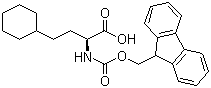 structure of CAS# 269078-73-1, N-芴甲氧羰基环己基-L-高丙氨酸