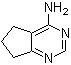 structure of CAS# 26979-06-6, 6,7-二氢-5H-环戊并[d]嘧啶-4-胺