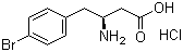 structure of CAS# 270062-84-5, (S)-3-氨基-4-(4-溴苯基)丁酸盐酸盐